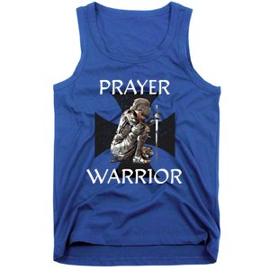 Christian Bible Verse Religious Funny Gift Prayer Warrior Cool Gift Tank Top