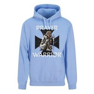 Christian Bible Verse Religious Funny Gift Prayer Warrior Cool Gift Unisex Surf Hoodie