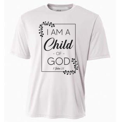 Christian Bible Verse I Am A Child Of God 1 John 31 Cooling Performance Crew T-Shirt