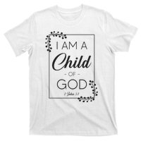 Christian Bible Verse I Am A Child Of God 1 John 31 T-Shirt