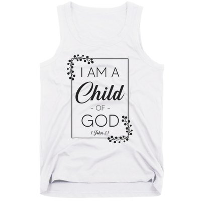 Christian Bible Verse I Am A Child Of God 1 John 31 Tank Top