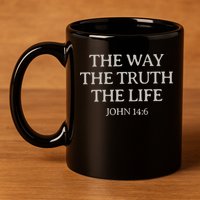 Christian Bible Verse 11oz C Handle Ceramic Mug
