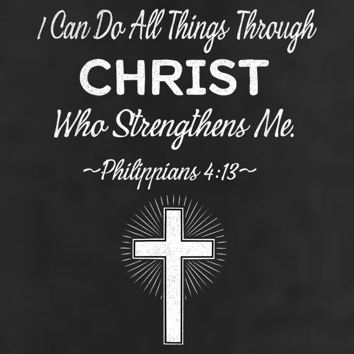 Christian  Bible Verse Jesus I Can Do All Things Christ Adult Drive Performance Visor