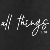 Christian Bible Verse Romans All Things Faith Religious Cool Comfort Performance Bucket Hat