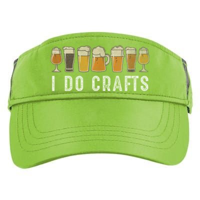 Craft Beer Vintage I Do Crafts Home Brew Adult Drive Performance Visor