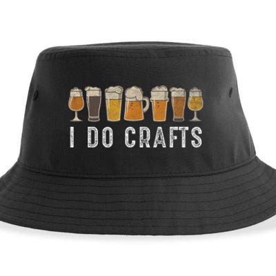 Craft Beer Vintage I Do Crafts Home Brew Sustainable Bucket Hat