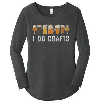 Craft Beer Vintage I Do Crafts Home Brew Women's Perfect Tri Tunic Long Sleeve Shirt