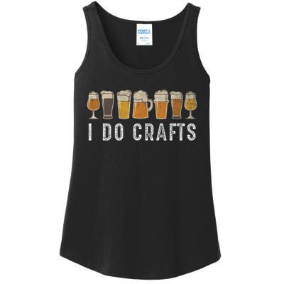 Craft Beer Vintage I Do Crafts Home Brew Ladies Essential Tank