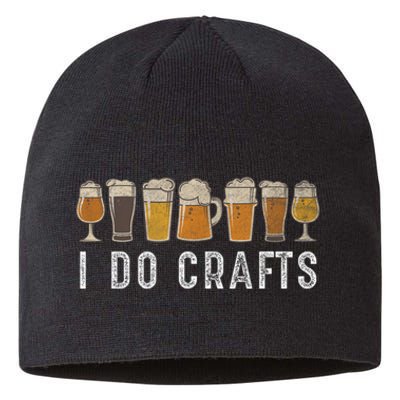 Craft Beer Vintage I Do Crafts Home Brew Sustainable Beanie