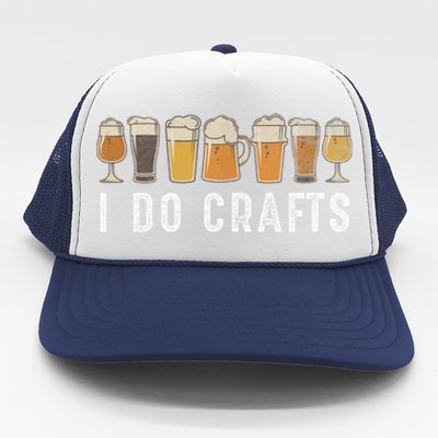 Craft Beer Vintage I Do Crafts Home Brew Trucker Hat