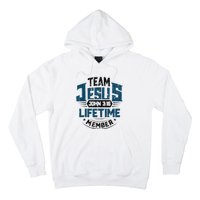 Christian Bible Verse Team Jesus Lifetime Member Scripture Hoodie