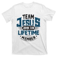 Christian Bible Verse Team Jesus Lifetime Member Scripture T-Shirt