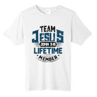 Christian Bible Verse Team Jesus Lifetime Member Scripture Tall Fusion ChromaSoft Performance T-Shirt