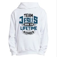 Christian Bible Verse Team Jesus Lifetime Member Scripture Urban Pullover Hoodie