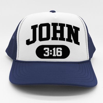 Christian Bible Verse John 316 Trucker Hat