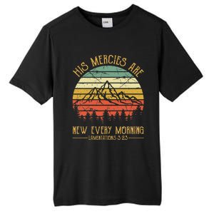 Christian Bible Verse His Mercies Are New Every Morning Tall Fusion ChromaSoft Performance T-Shirt