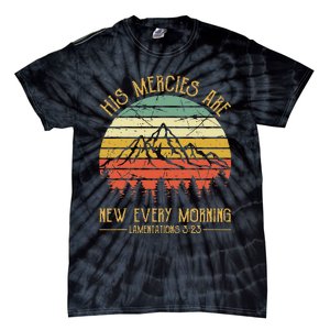 Christian Bible Verse His Mercies Are New Every Morning Tie-Dye T-Shirt