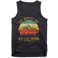 Christian Bible Verse His Mercies Are New Every Morning Tank Top