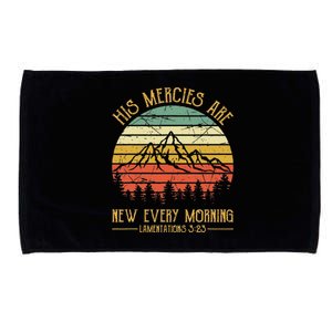 Christian Bible Verse His Mercies Are New Every Morning Microfiber Hand Towel