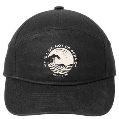 Christian  Bible Verse It Is I Do Not Be Afraid 7-Panel Snapback Hat