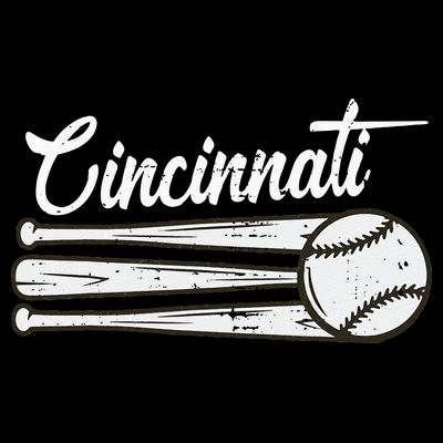 Cincinnati Baseball Vintage Distressed Met At Gameday T-Shirt