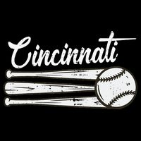 Cincinnati Baseball Vintage Distressed Met At Gameday Womens Tank Top