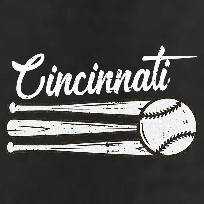 Cincinnati Baseball Vintage Distressed Met At Gameday Golf Towel