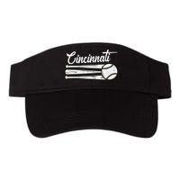 Cincinnati Baseball Vintage Distressed Met At Gameday Visor
