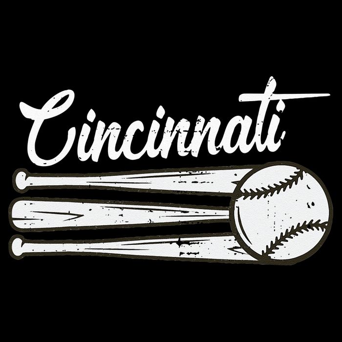 Cincinnati Baseball Vintage Distressed Met At Gameday Visor