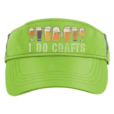 Craft Beer Vintage I Do Crafts Home Brew Art Cute Adult Drive Performance Visor