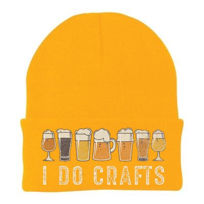 Craft Beer Vintage I Do Crafts Home Brew Art Cute Knit Cap Winter Beanie