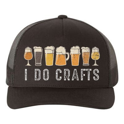 Craft Beer Vintage I Do Crafts Home Brew Art Cute Yupoong Adult 5-Panel Trucker Hat