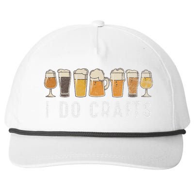 Craft Beer Vintage I Do Crafts Home Brew Art Cute Snapback Five-Panel Rope Hat