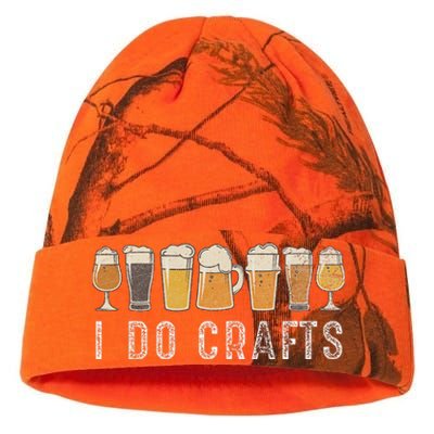 Craft Beer Vintage I Do Crafts Home Brew Art Cute Kati Licensed 12" Camo Beanie