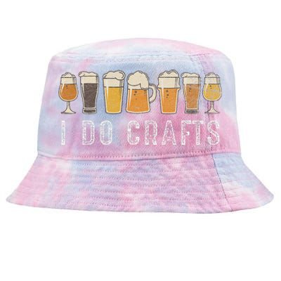 Craft Beer Vintage I Do Crafts Home Brew Art Cute Tie-Dyed Bucket Hat