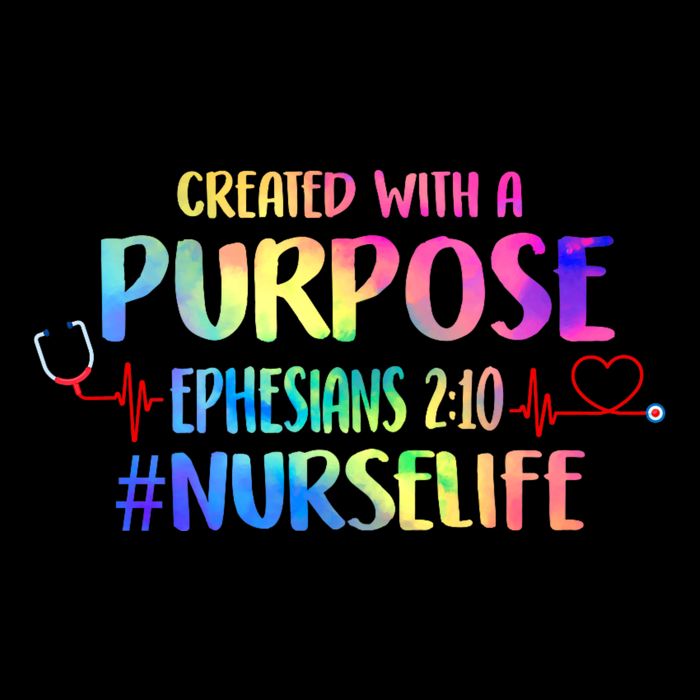 Christian Bible Verse Nurses Day Z18 Created With A Purpose Nurse Life Nursing C Sustainable Bucket Hat