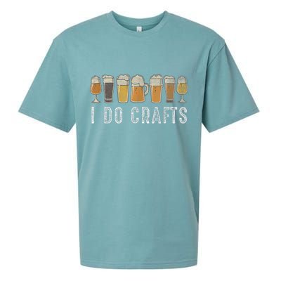 Craft Beer Vintage I Do Crafts Home Brew Art Sueded Cloud Jersey T-Shirt