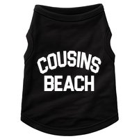 Cousins Beach Vacation Crew Doggie Tank