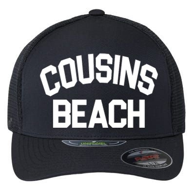 Cousins Beach Vacation Crew Flexfit Unipanel Trucker Cap