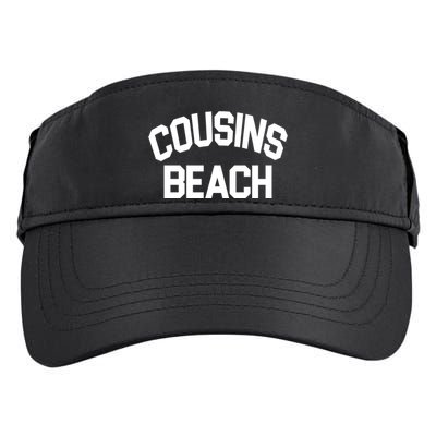 Cousins Beach Vacation Crew Adult Drive Performance Visor