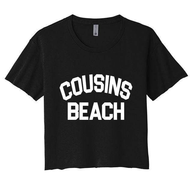 Cousins Beach Vacation Crew Crop Top