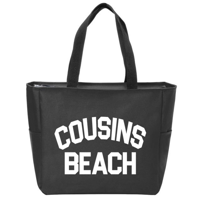 Cousins Beach Vacation Crew Zip Tote Bag