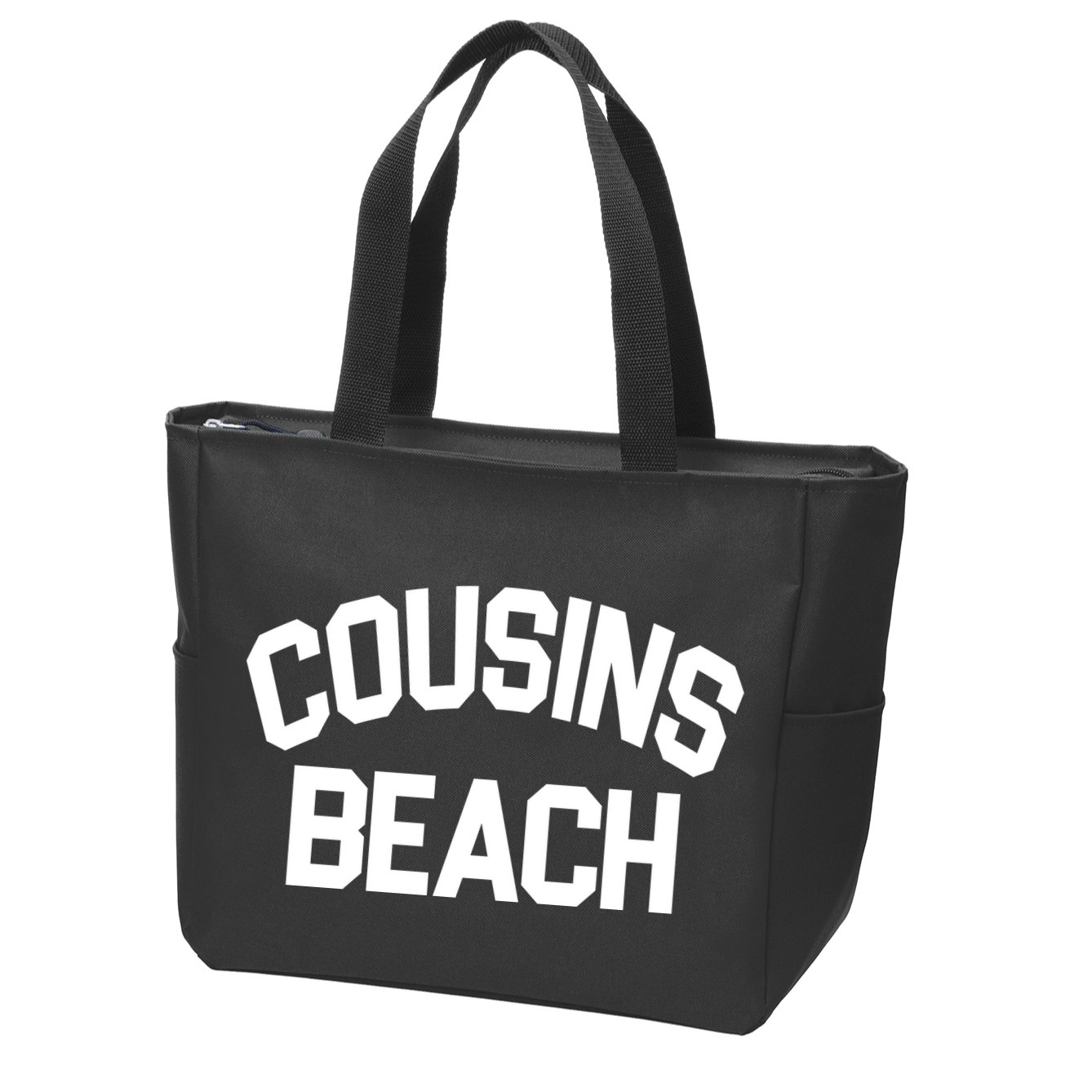 Cousins Beach Vacation Crew Zip Tote Bag