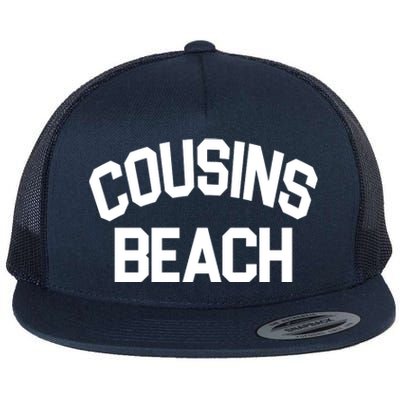 Cousins Beach Vacation Crew Flat Bill Trucker Hat