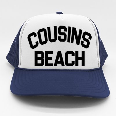 Cousins Beach Vacation Crew Trucker Hat