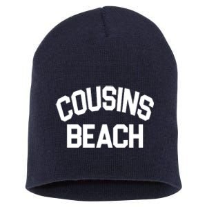 Cousins Beach Vacation Crew Short Acrylic Beanie