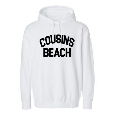 Cousins Beach Vacation Crew Garment-Dyed Fleece Hoodie