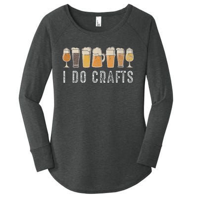 Craft Beer Vintage I Do Crafts Home Brew Art Women's Perfect Tri Tunic Long Sleeve Shirt