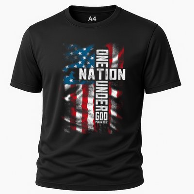 Christian Bible Verse Faith Patriotic 4th Of July Performance Shirt
