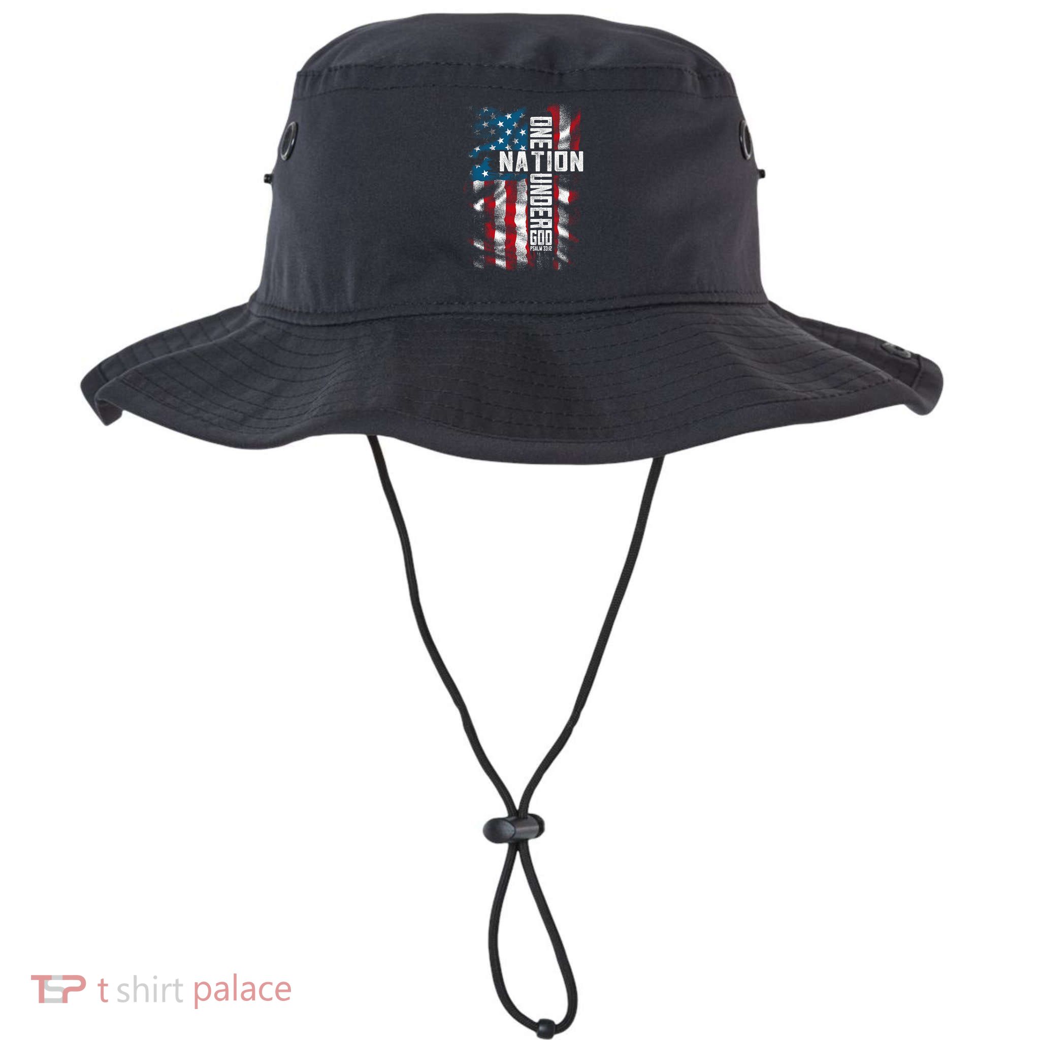 Christian Bible Verse Faith Patriotic 4th Of July Bucket Hat
